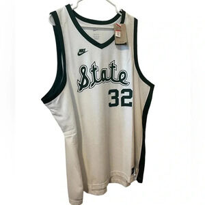 Nike Michigan State Spartans Retro Basketball Jersey #32